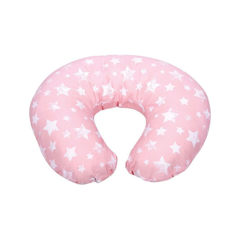 Lorelli - perna multifunctionala, 140 cm, husa detasabila, little stars pink