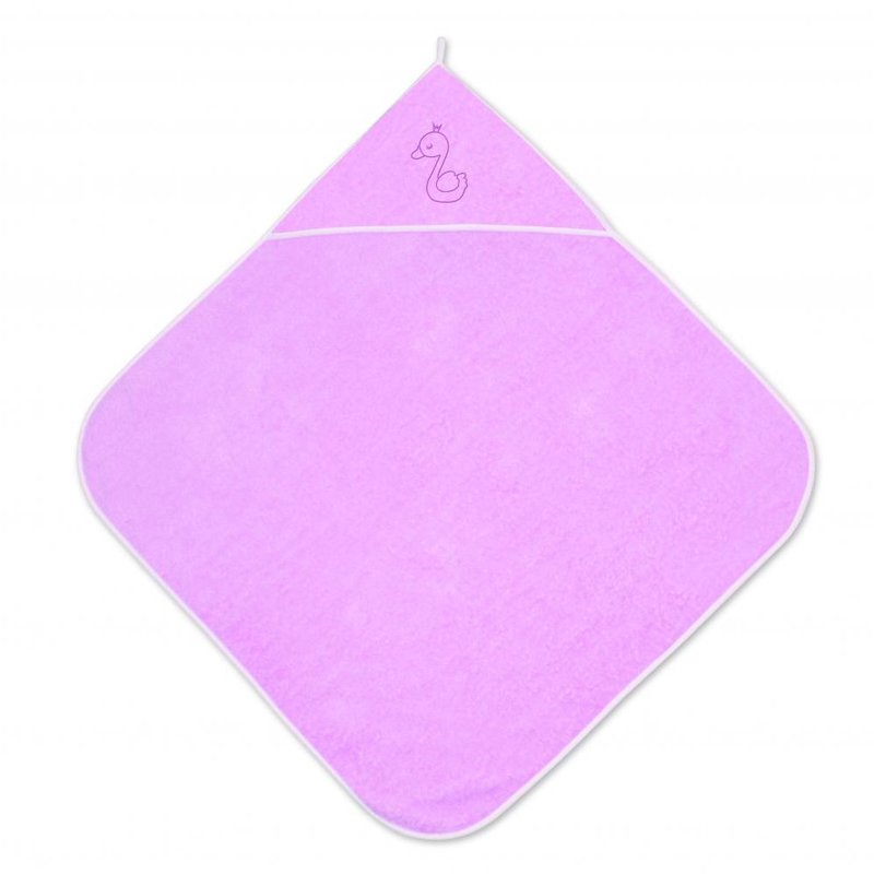 Lorelli - prosop bebe cu gluga, 80x80 cm, pink