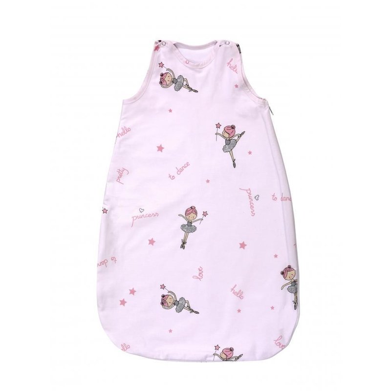 Lorelli - Sac de dormit de vara 80 cm , bumbac ranforsat , Ballet , Pink