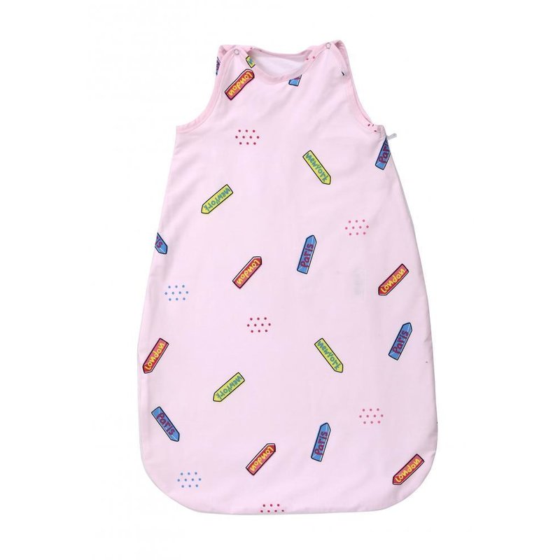 Lorelli - Sac de dormit de vara 80 cm , bumbac ranforsat , Traveling , Pink