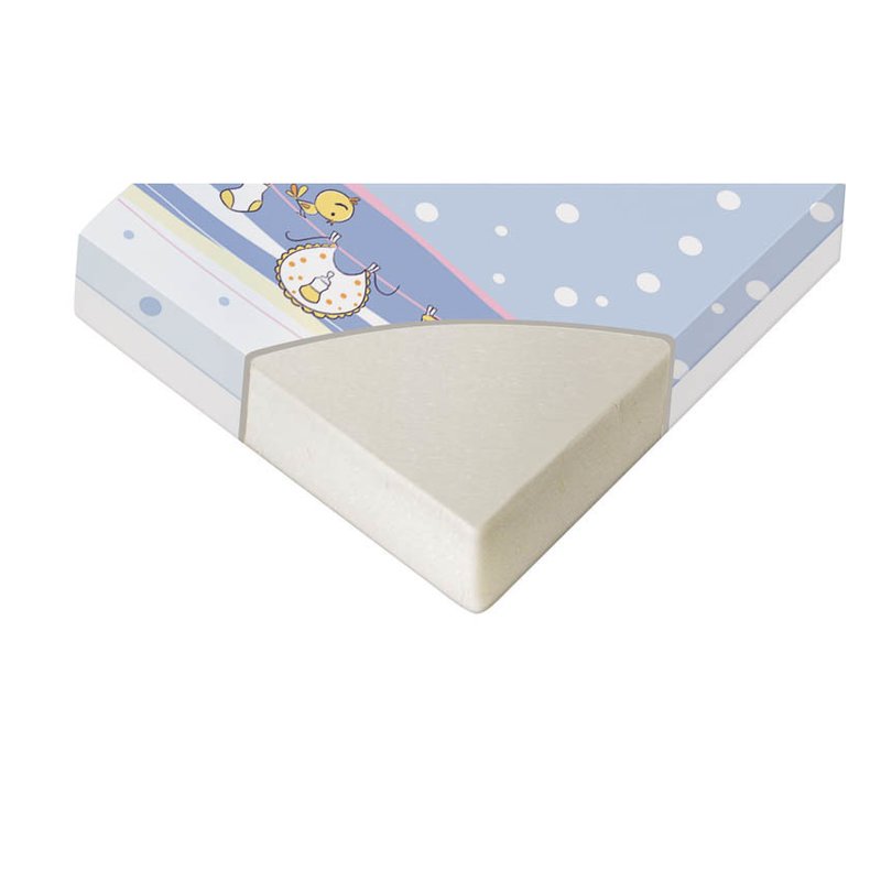 Lorelli - saltea classic din spuma 62/110/6 cm, imprimeuri colorate