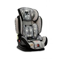 Lorelli - Scaun auto Magic Stars Spatar reglabil, Pozitie de somn, Protectie laterala, 9-36 Kg, Gri