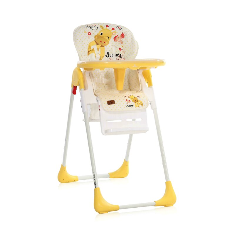 Lorelli - scaun de masa reglabil cryspi giraffe, galben
