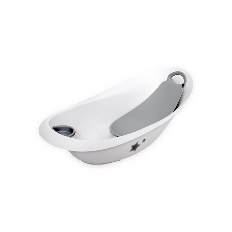 Lorelli - set cadita cu reductor si suport accesorii, detasabile, luxe stars white