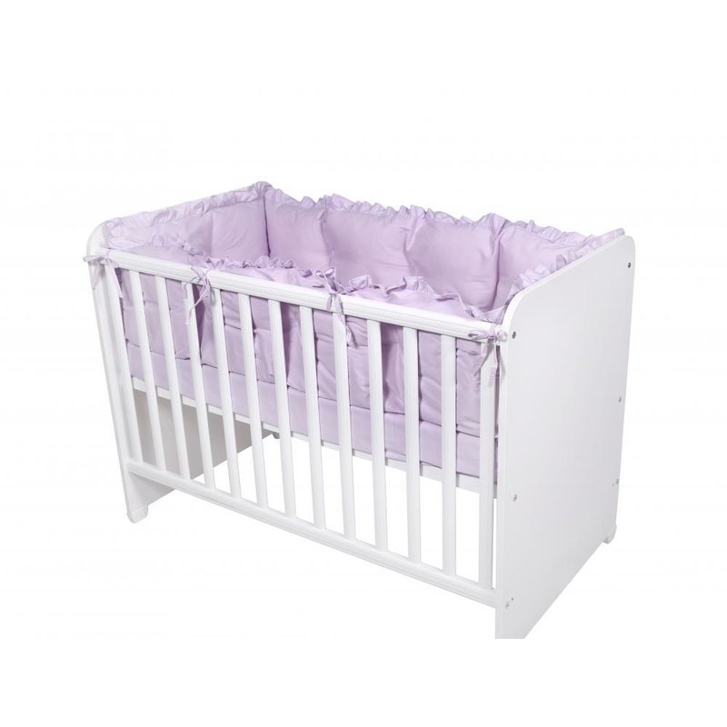Lorelli - set protectii laterale pentru pat 4 piese, 60 x 120 cm, violet