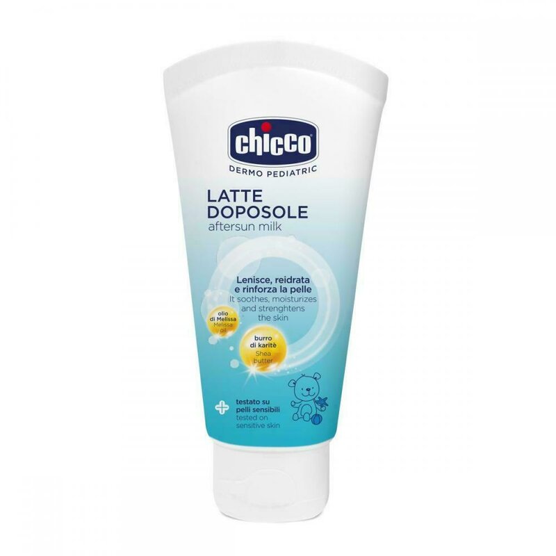 Chicco - lotiune dermopediatrica dupa plaja, 150ml, 0 luni+