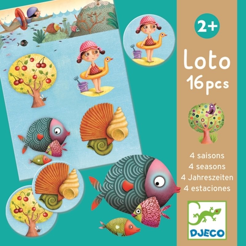 Djeco - Loto cu anotimpuri