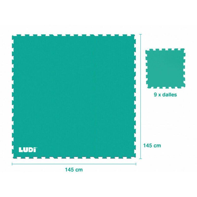 Ludi - covoras puzzle play din spuma