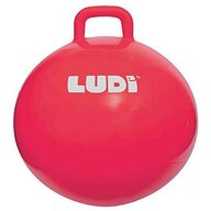 Ludi - Jumper gonflabil Minge 55 cm, Rosu