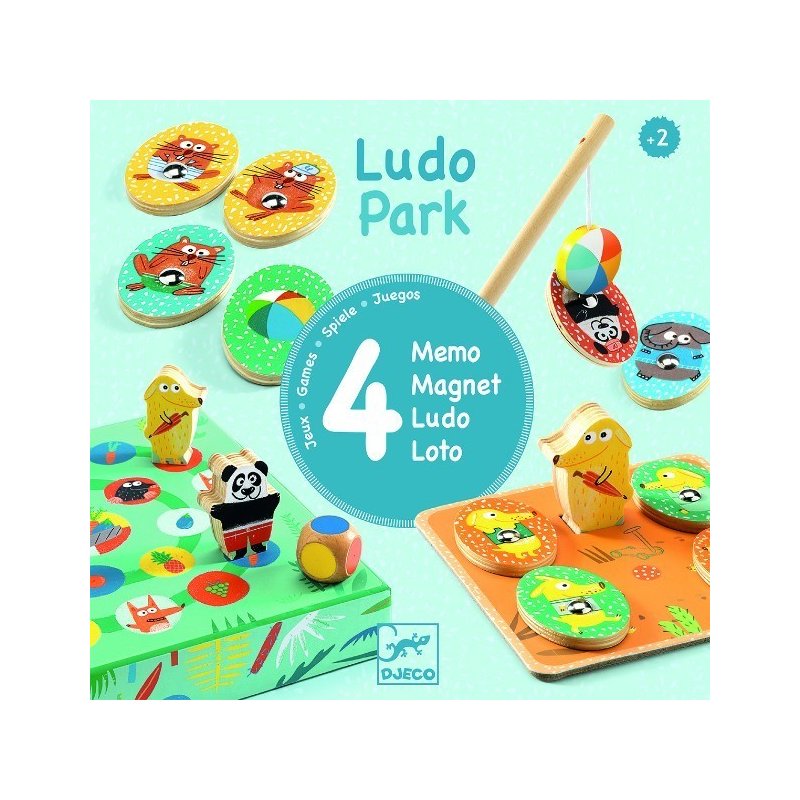 Djeco - ludo park, primele 4 jocuri