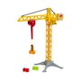 BRIO - Vehicul de lemn Macara , Cu lumini, Pentru constructii - 8
