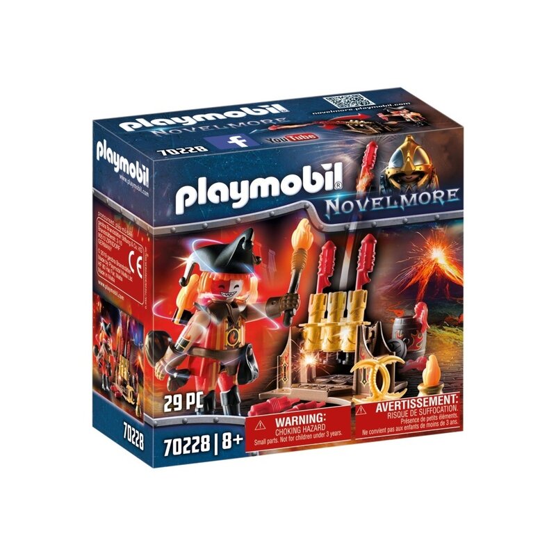 Playmobil - maestrul burnham al focului