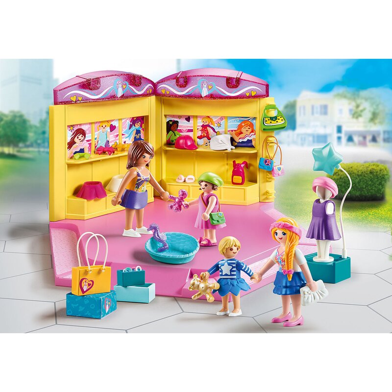 Playmobil - set de constructie magazin de moda pentru copii city life
