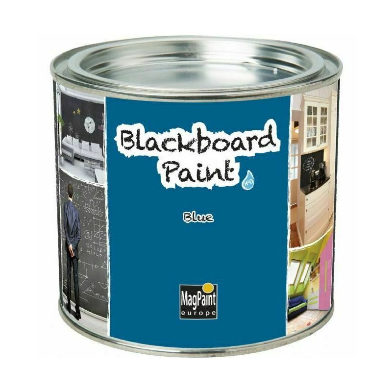 MagPaint Europe Blackboard Paint Albastru 0.5L Chalk Board MagPaint Europe MGBBBlue-05L