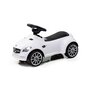 Vehicul ride-on, BabyTrold, Model Mercedes, Claxon pe volan, 18 luni+, Sustine 25 kg, 67x29x37 cm, Alb - 3