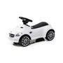 Vehicul ride-on, BabyTrold, Model Mercedes, Claxon pe volan, 18 luni+, Sustine 25 kg, 67x29x37 cm, Alb