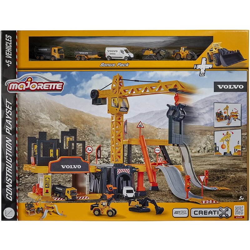 Simba - majorette pista creatix construction 5 masinute volvo