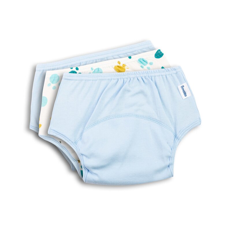 Chilotei, Sensillo, Boy, Pentru antrenament toaleta, Lavabili, Din bumbac, 11-16 kg, 3 buc, Multicolor