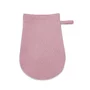 Manusa de baie, MimiNu, Pentru bebelusi, 12x21 cm, Material certificat Oeko Tex Standard 100, Raspberry - 1