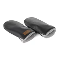 Black Friday - Reduceri Manusi magnetice pentru carucior, Jane, Pentru vremea rece, Interior din fleece si exterior imitatie piele, Black Promotie