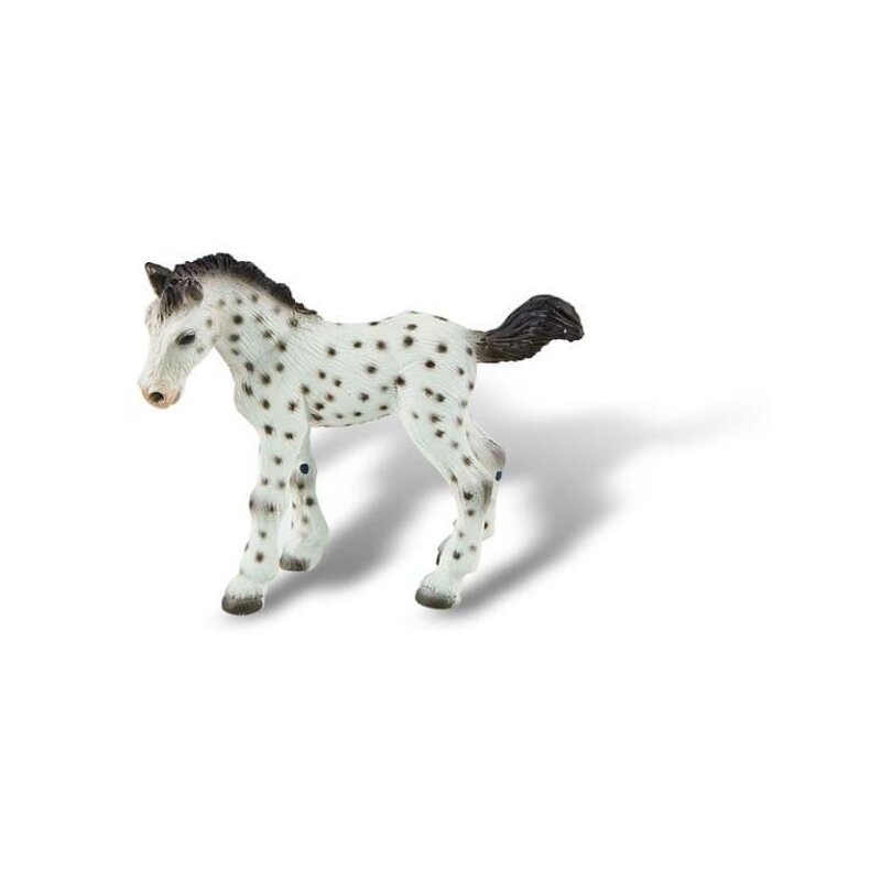 Bullyland - figurina manz cal knabstrupper