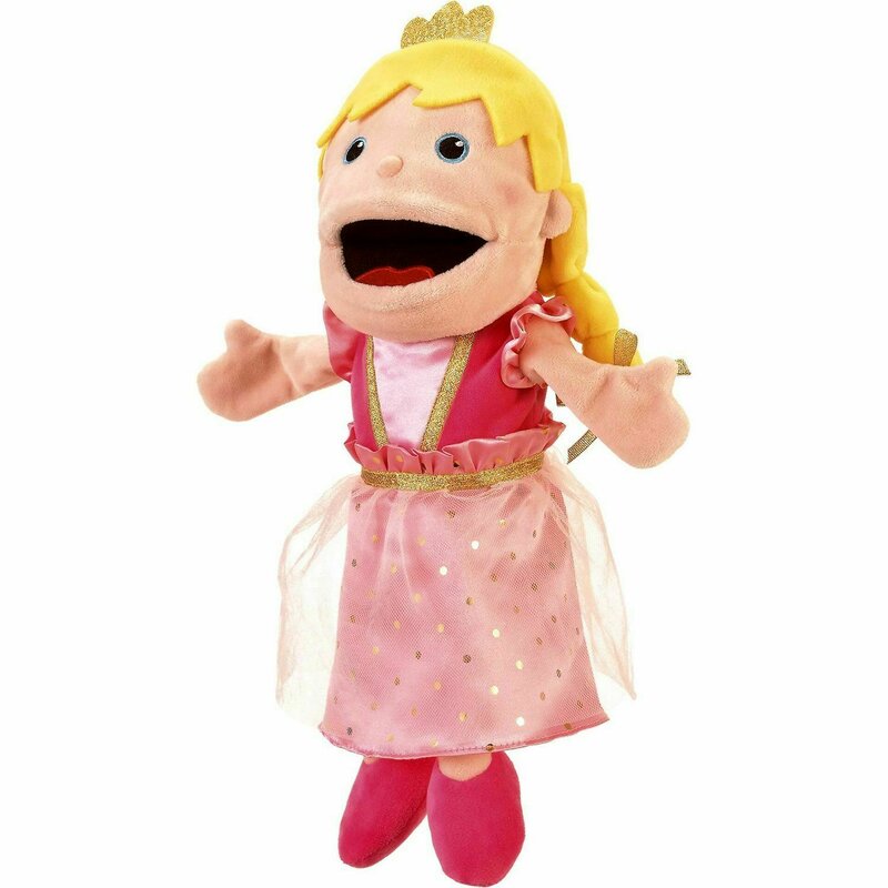 Fiesta crafts - marioneta de mana printesa