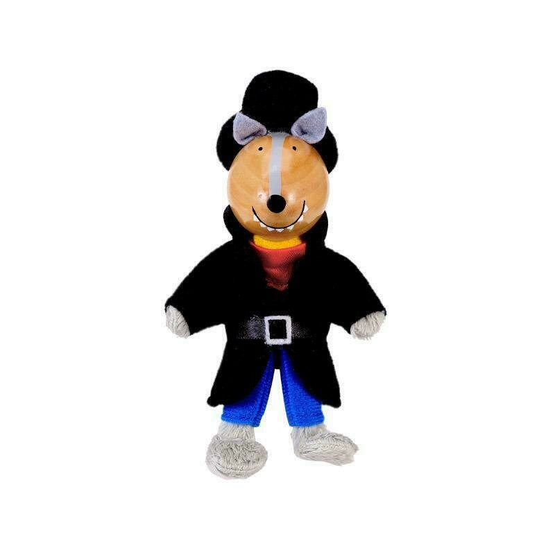 Fiesta - marioneta deget lupul cel rau pentru teatru papusi finger-puppet 3 ani+