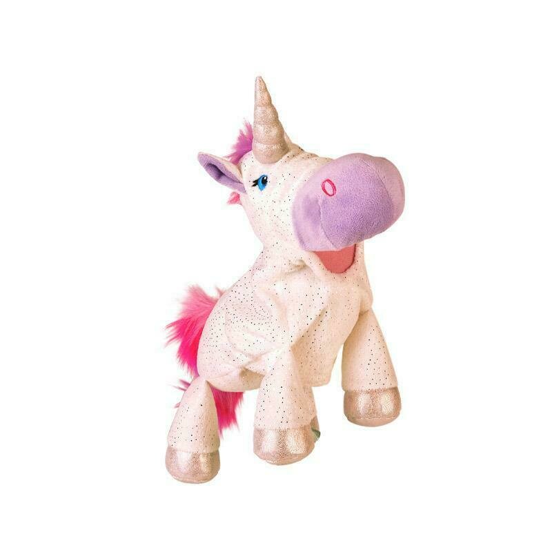 Fiesta - marioneta unicorn pentru teatru papusi hand-puppet 3 ani+