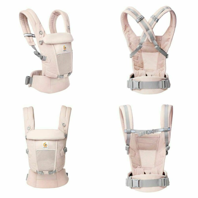 Ergobaby - marsupiu adapt soft flex mesh pink quartz