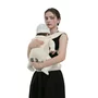 Marsupiu bebe, Bebe Stars, Carry Me Air max, Cu 3 moduri de purtare, Conform cu EN13209-2, EN71-2, EN71-3, 4 - 24 luni, Beige - 2