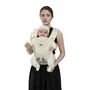Marsupiu bebe, Bebe Stars, Carry Me Air max, Cu 3 moduri de purtare, Conform cu EN13209-2, EN71-2, EN71-3, 4 - 24 luni, Beige - 3