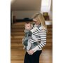 Marsupiu bebe, FreeON, Carry Me, 3 in 1, De la 4 luni pana la 15 kg, Tesatura din plasa 3D, Confortabil si sigur pentru bebe, Gri - 3