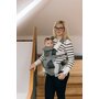 Marsupiu bebe, FreeON, Carry Me, 3 in 1, De la 4 luni pana la 15 kg, Tesatura din plasa 3D, Confortabil si sigur pentru bebe, Gri - 4