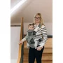 Marsupiu bebe, FreeON, Carry Me, 3 in 1, De la 4 luni pana la 15 kg, Tesatura din plasa 3D, Confortabil si sigur pentru bebe, Gri - 4