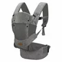 Marsupiu bebe, FreeON, Carry Me, 3 in 1, De la 4 luni pana la 15 kg, Tesatura din plasa 3D, Confortabil si sigur pentru bebe, Gri