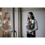 Marsupiu bebe, FreeON, Carry Me, 3 in 1, De la 4 luni pana la 15 kg, Tesatura din plasa 3D, Confortabil si sigur pentru bebe, Grey/Pink - 2