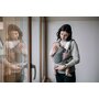 Marsupiu bebe, FreeON, Carry Me, 3 in 1, De la 4 luni pana la 15 kg, Tesatura din plasa 3D, Confortabil si sigur pentru bebe, Grey/Pink - 3