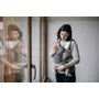 Marsupiu bebe, FreeON, Carry Me, 3 in 1, De la 4 luni pana la 15 kg, Tesatura din plasa 3D, Confortabil si sigur pentru bebe, Grey/Pink - 3