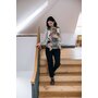 Marsupiu bebe, FreeON, Carry Me, 3 in 1, De la 4 luni pana la 15 kg, Tesatura din plasa 3D, Confortabil si sigur pentru bebe, Grey/Pink - 5