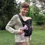 Marsupiu bebe, Jane, Dual Air, Ergonomic, De la nastere pana la 15 Kg, Conform cu EN 13209-2: 2015, Seal - 2