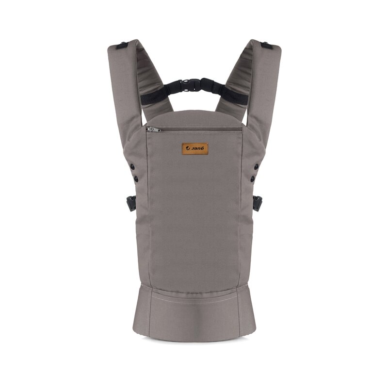 Marsupiu bebe, Jane, Like, Ergonomic, De la nastere pana la 18 Kg, Bumbac 100%, Cu multiple pozitii de purtare, Bison