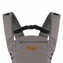 Marsupiu bebe, Jane, Like, Ergonomic, De la nastere pana la 18 Kg, Bumbac 100%, Cu multiple pozitii de purtare, Seal - 10