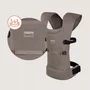 Marsupiu bebe, Lionelo, Mabel, Ergonomic, Pozitia M-broscuta, De la 4 luni pana la 15 Kg, Amplasare cu fata sau cu spatele spre parinte, Material respirabil, Bej - 7