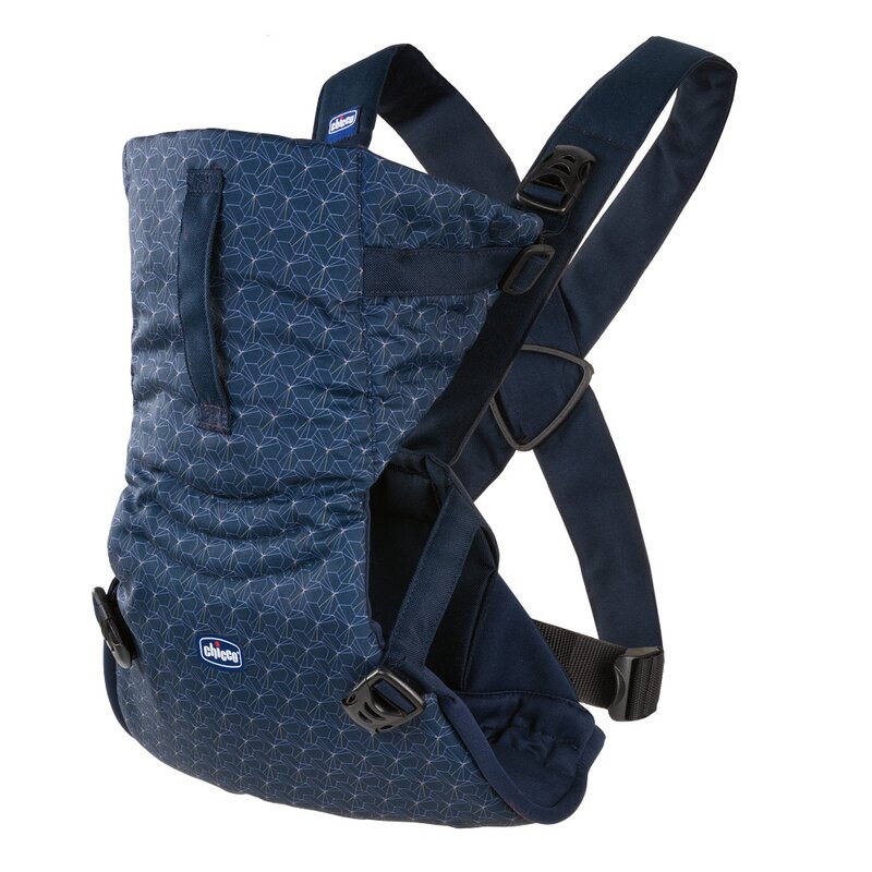 Chicco - marsupiu ergonomic easy fit, oxford (albastru), 0luni+