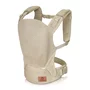 Marsupiu ergonomic, Lionelo, Margareet Air, 3 pozitii de purtare, Certificat de Institutul International pentru Displazie de Sold, 4 luni+, Pana la 20 Kg, Material respirabil 3D Air Mesh, Catarama dubla de siguranta, Bej - 5