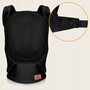 Marsupiu ergonomic, Lionelo, Margareet Air, 3 pozitii de purtare, Certificat de Institutul International pentru Displazie de Sold, 4 luni+, Pana la 20 Kg, Material respirabil 3D Air Mesh, Catarama dubla de siguranta, Negru - 9