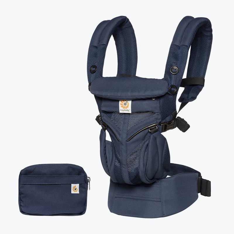 Ergobaby - marsupiu omni 360 cool air mesh midnight blue