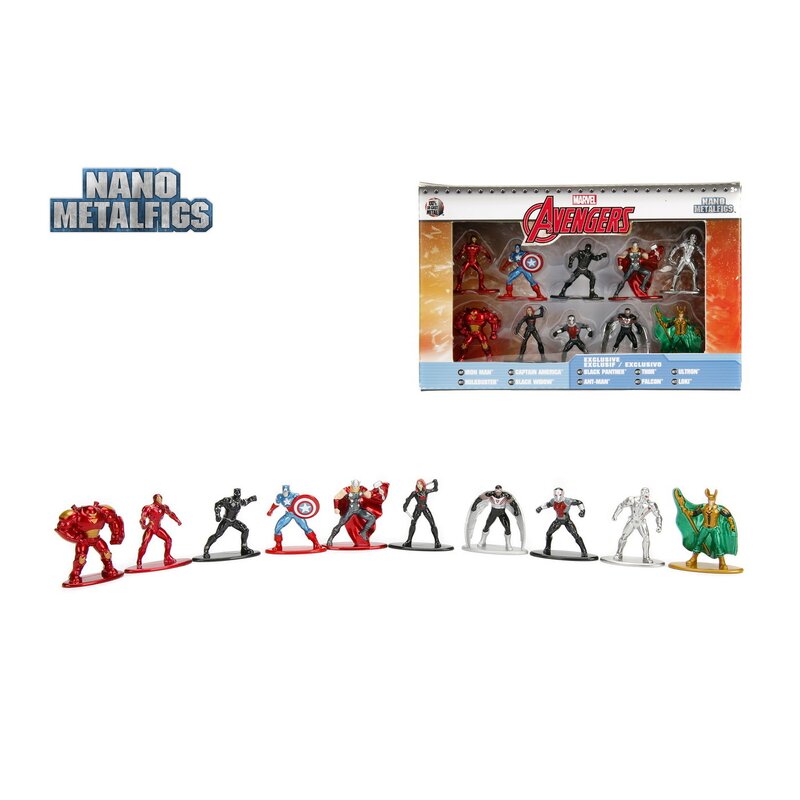 Simba - marvel set 10 nano figurine