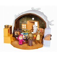 Simba - Set de joaca Casa de iarna a ursului , Masha and The Bear, Multicolor