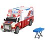 Dickie Toys - Ambulanta Ambulance DT-375,  Cu targa - 2